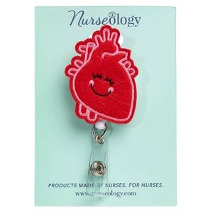 Nurseology Accessories - Healthcare Workers Have a Heart! Badge Reel Holder Nurseology Accessories - Healthcare Workers Have a Heart! Badge Reel Holder
